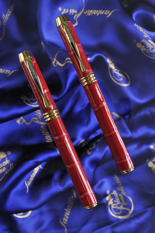 Luxury Pens Crocodile Red 2