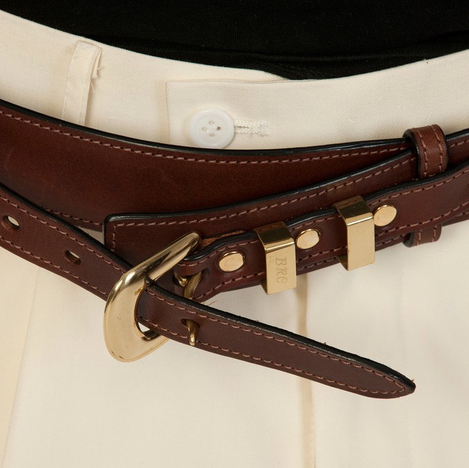 luxury leather belts jasper close up