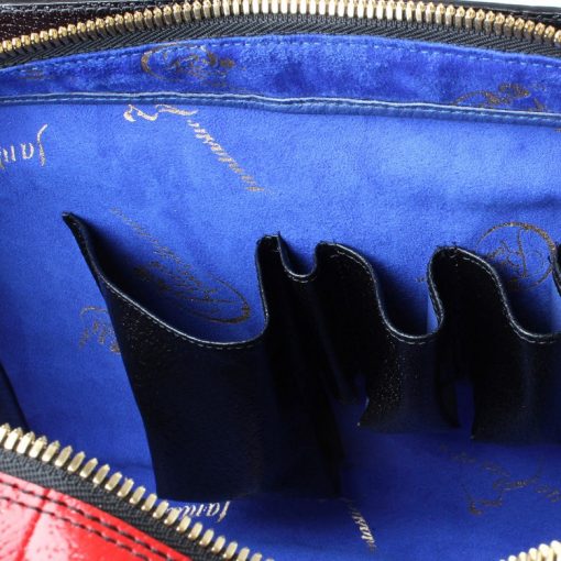 Leather Handbag schubert inside